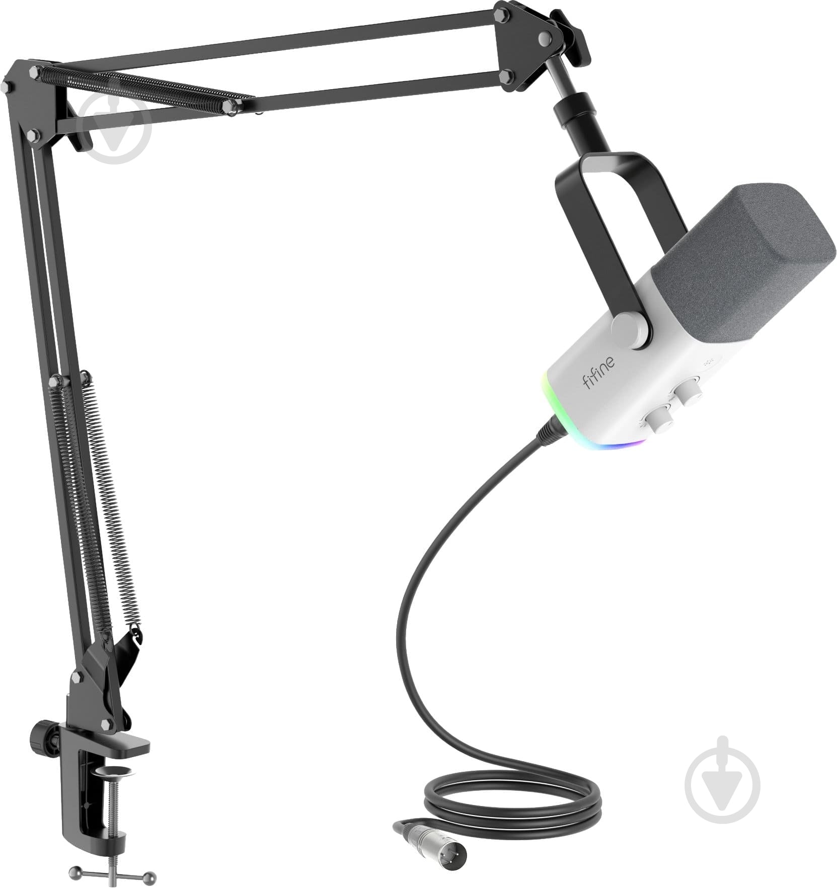 Микрофон FIFINE AM8TW USB/XLR White (AM8TW) - фото 2 Микрофон FIFINE AM8TW USB/XLR White (AM8TW) - фото 2