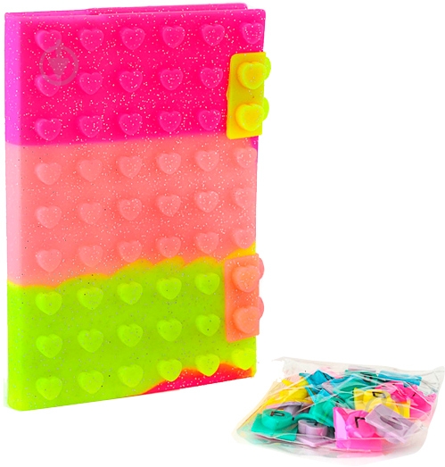 Блокнот Heart's secrets трёхцветный YES - фото 1