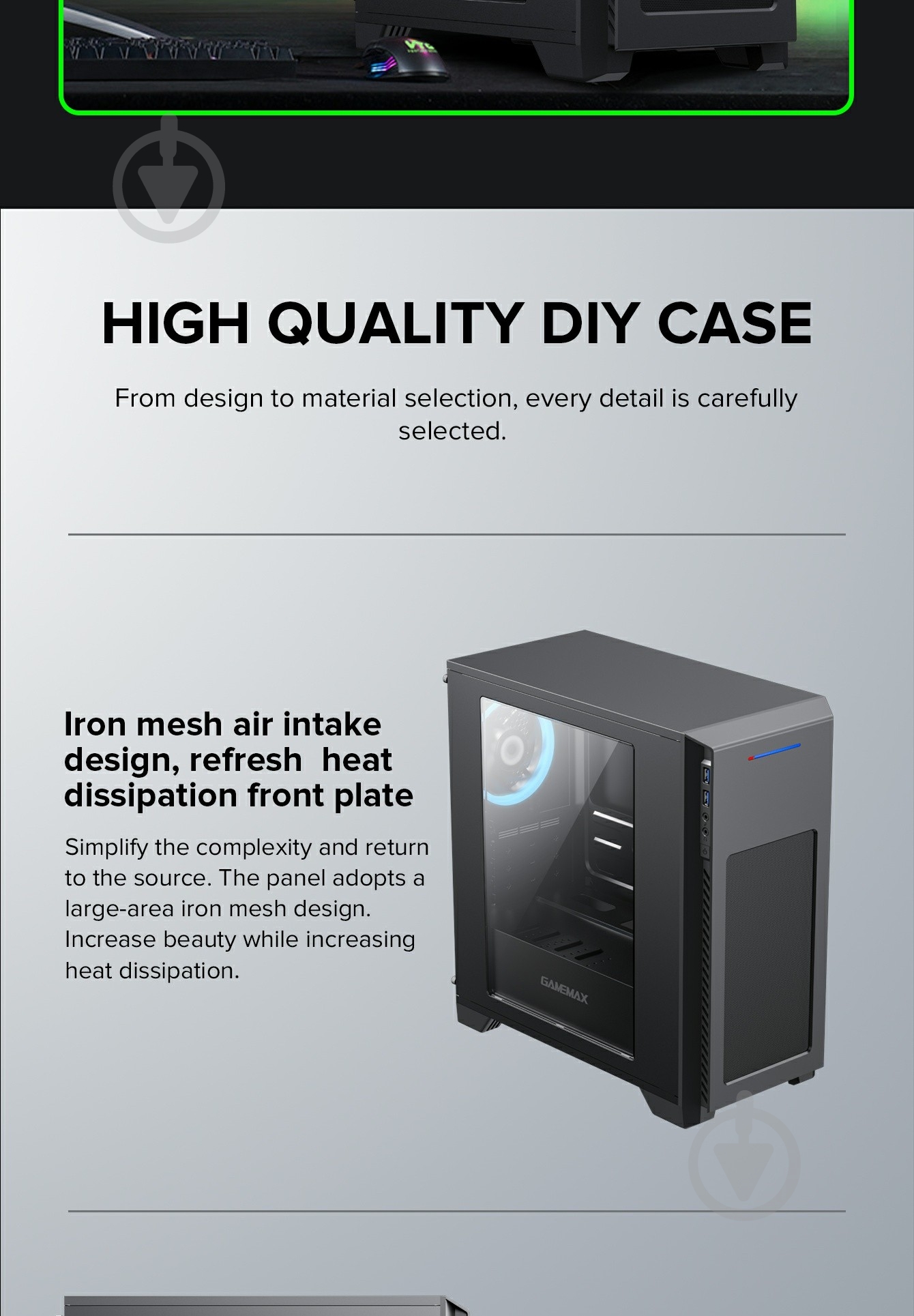 Корпус GameMax M63 Black - фото 16