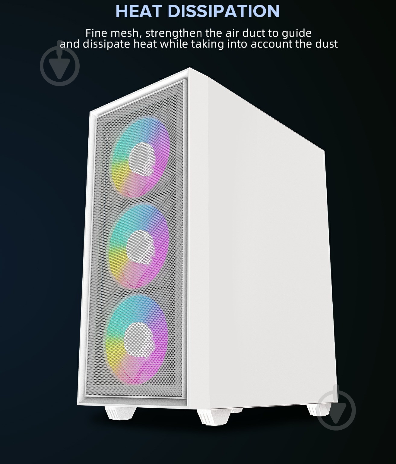 Корпус GameMax Storm White - фото 11 Корпус GameMax Storm White - фото 11