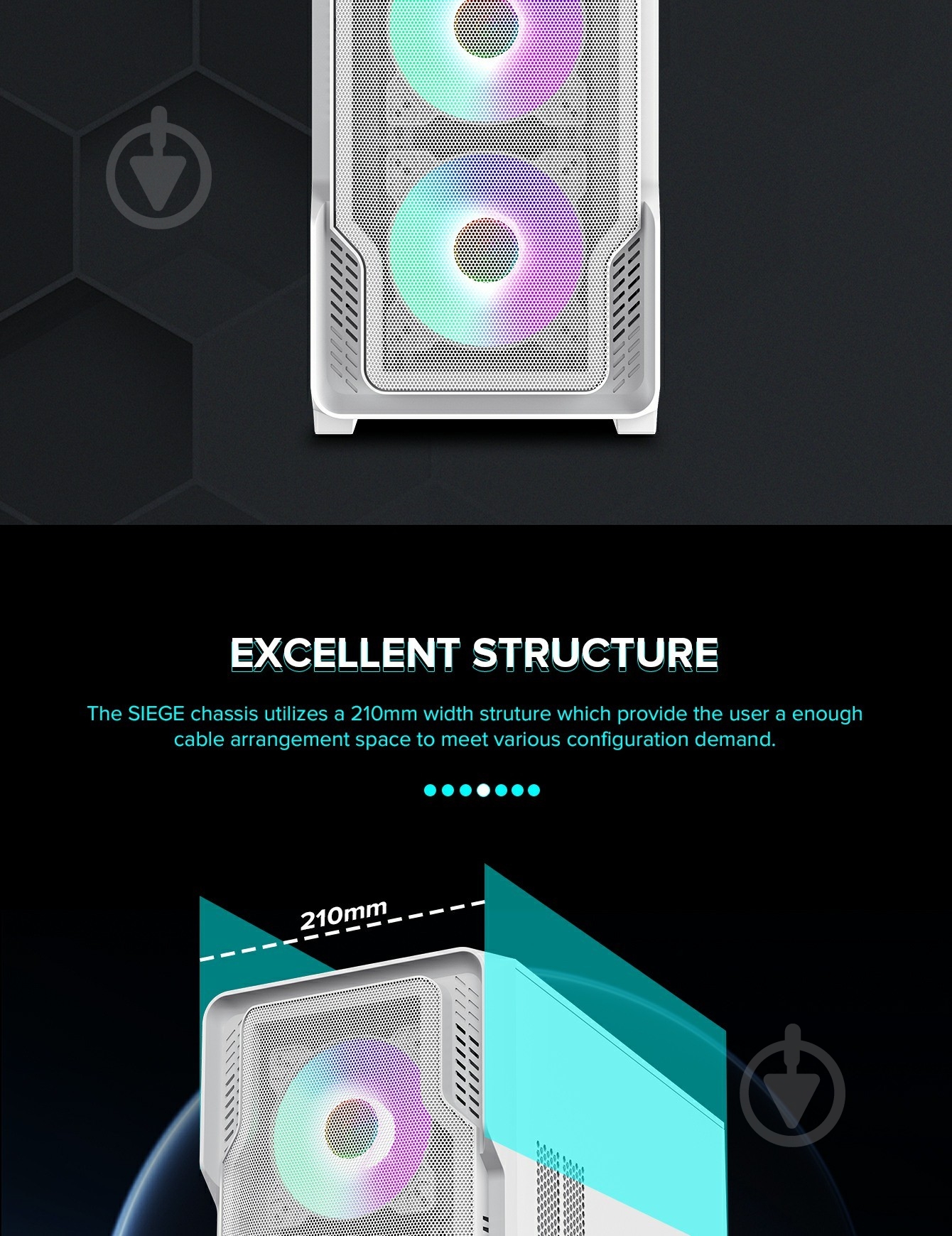 Корпус GameMax без БЖ Siege WT - фото 20 Корпус GameMax без БЖ Siege WT - фото 20