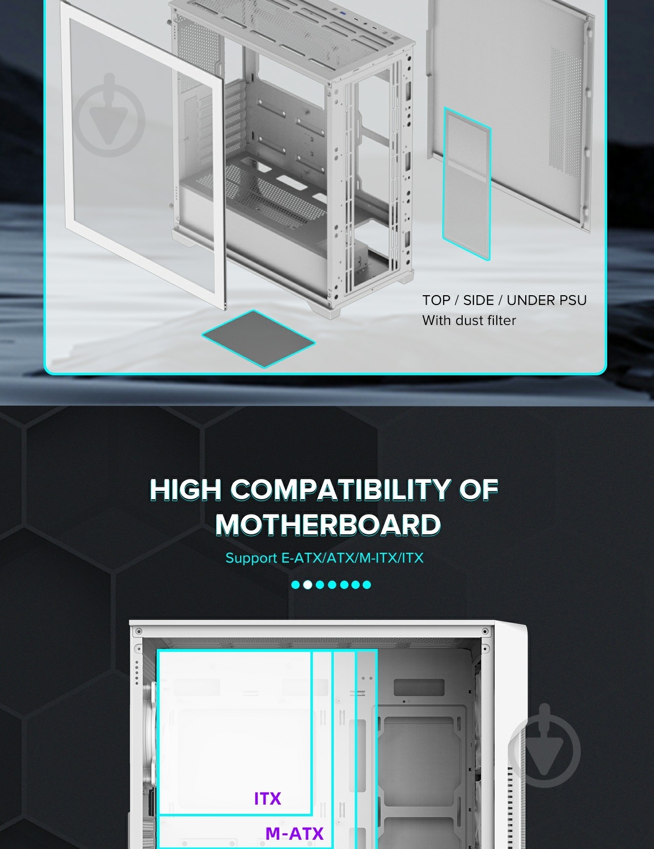Корпус GameMax без БЖ Siege WT - фото 10 Корпус GameMax без БЖ Siege WT - фото 10
