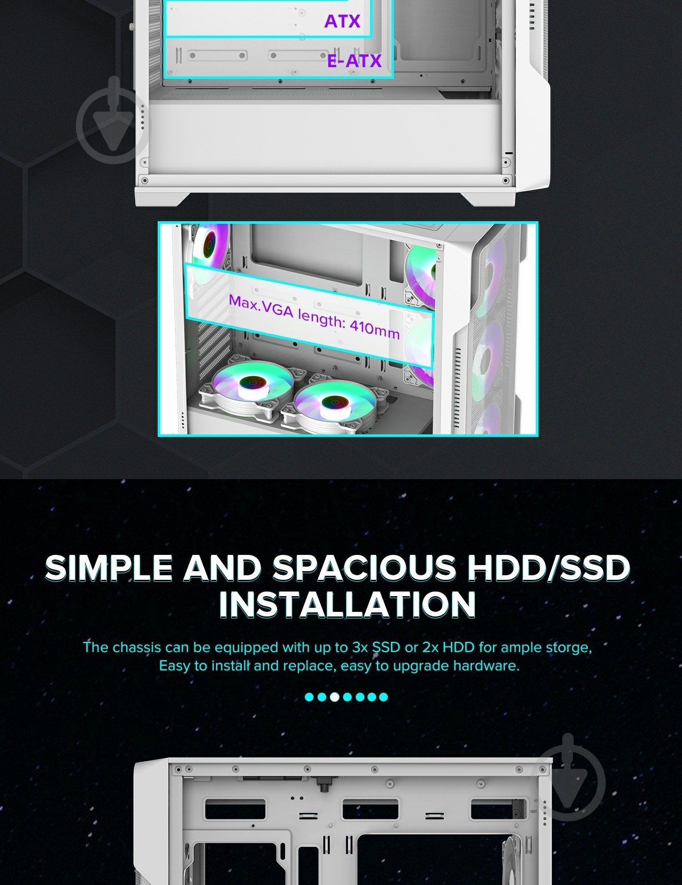 Корпус GameMax без БЖ Siege WT - фото 24 Корпус GameMax без БЖ Siege WT - фото 24