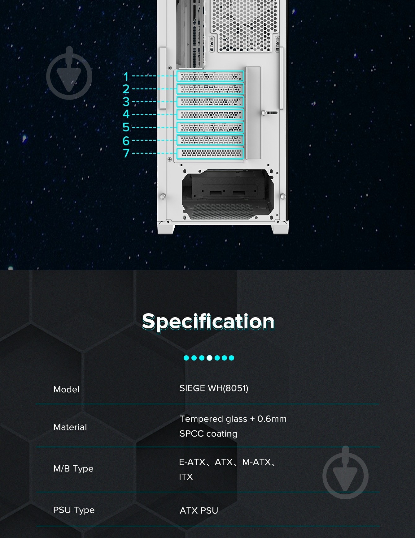 Корпус GameMax без БЖ Siege WT - фото 23 Корпус GameMax без БЖ Siege WT - фото 23