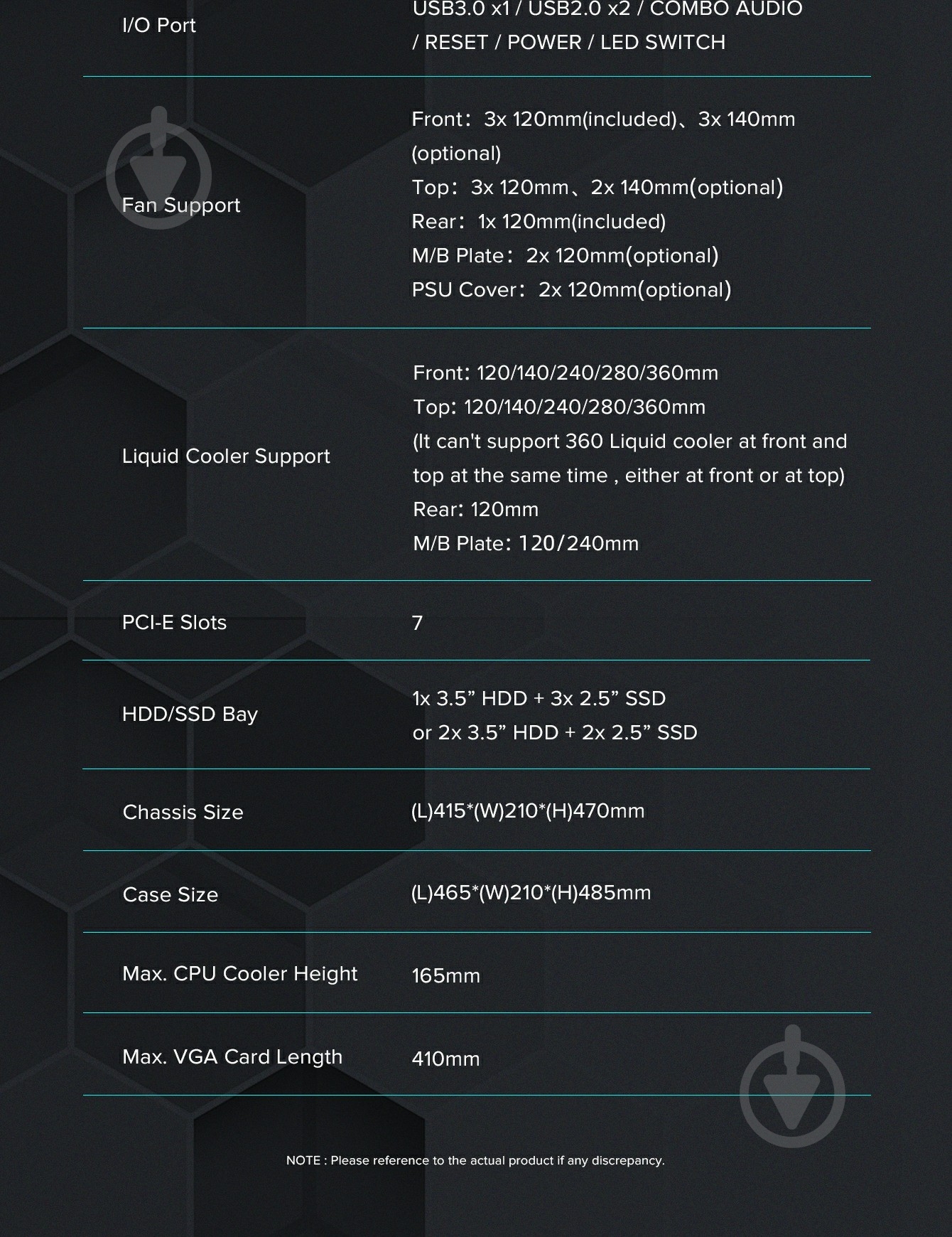 Корпус GameMax без БЖ Siege WT - фото 21 Корпус GameMax без БЖ Siege WT - фото 21