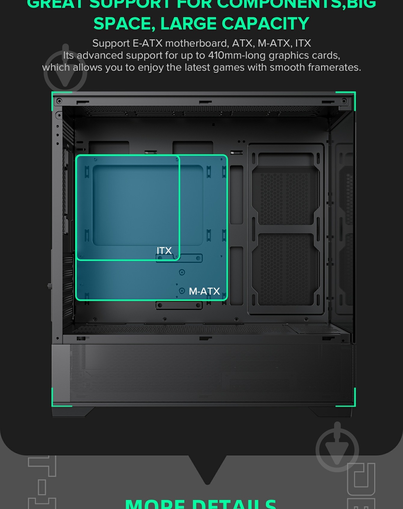 Корпус GameMax Vista MB - фото 13