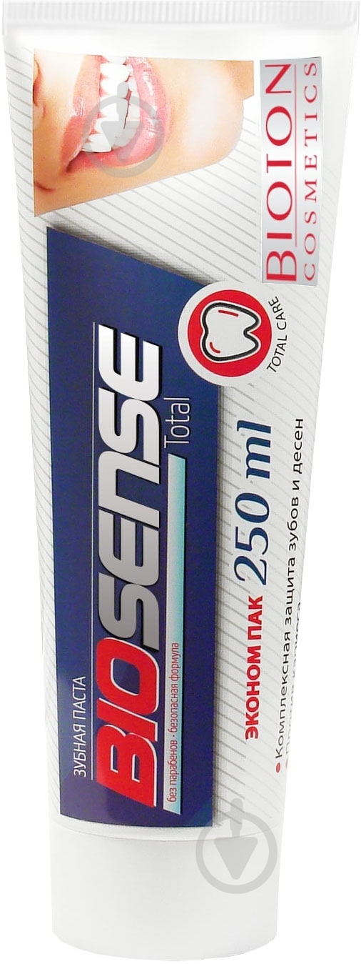 Зубная паста Bioton TOTAL CARE 250 мл - фото 1