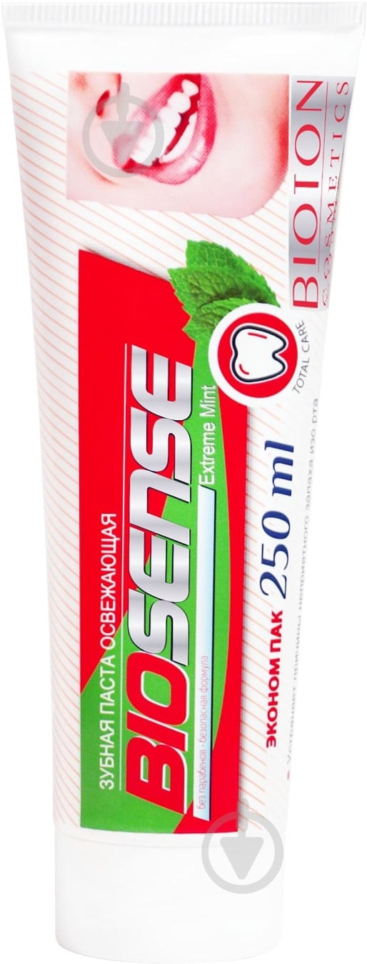 Зубная паста Bioton EXTREM MINT 250 мл - фото 1