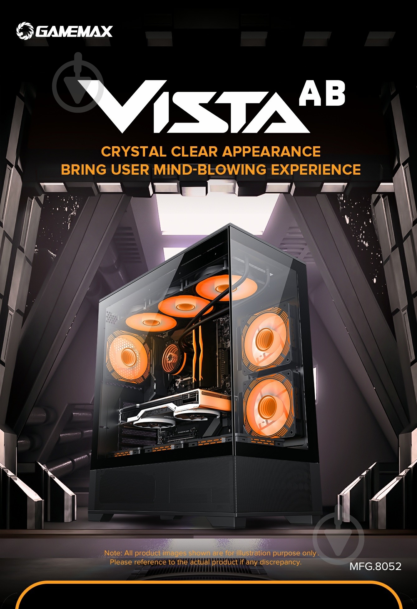 Корпус GameMax Vista AB - фото 15 Корпус GameMax Vista AB - фото 15