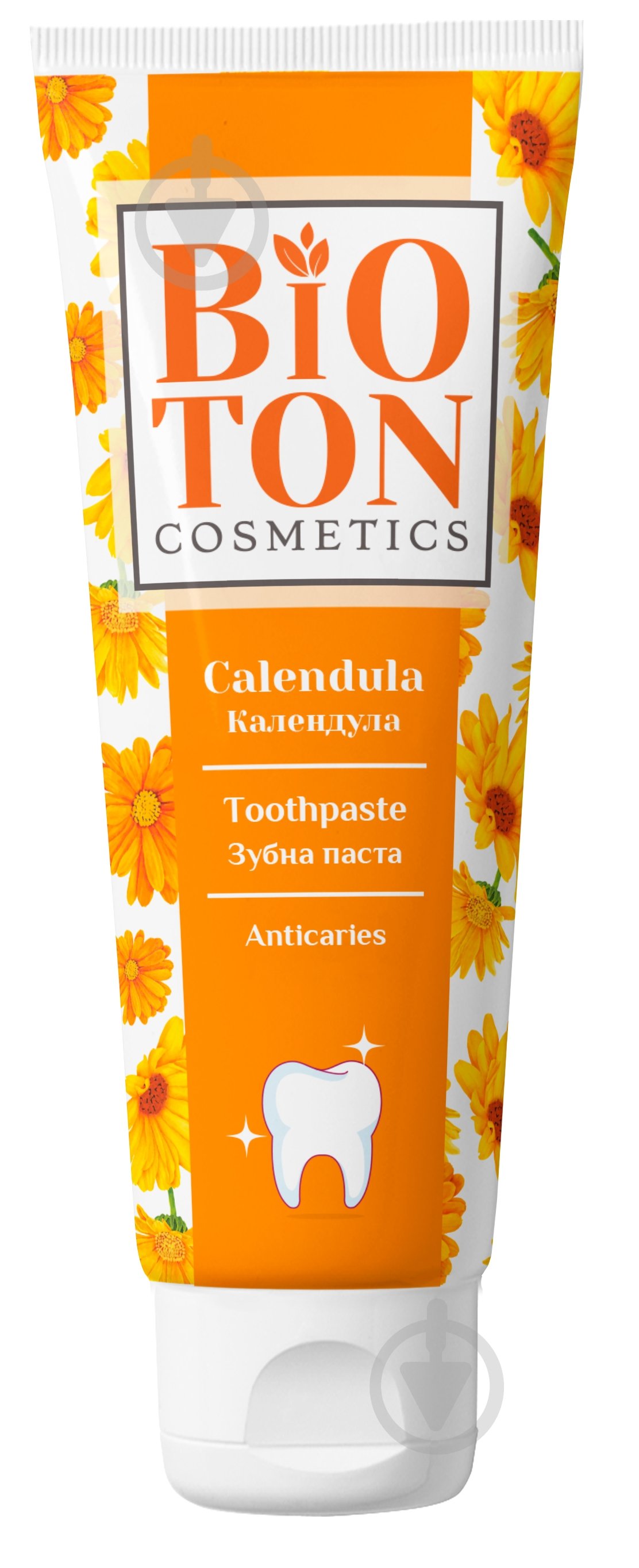 Зубная паста Bioton Anticaries Календула 100 мл - фото 1