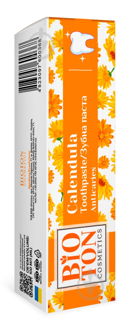 Зубная паста Bioton Anticaries Календула 100 мл - фото 2