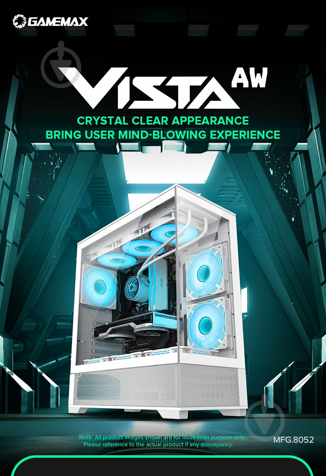 Корпус GameMax Vista AW - фото 12 Корпус GameMax Vista AW - фото 12