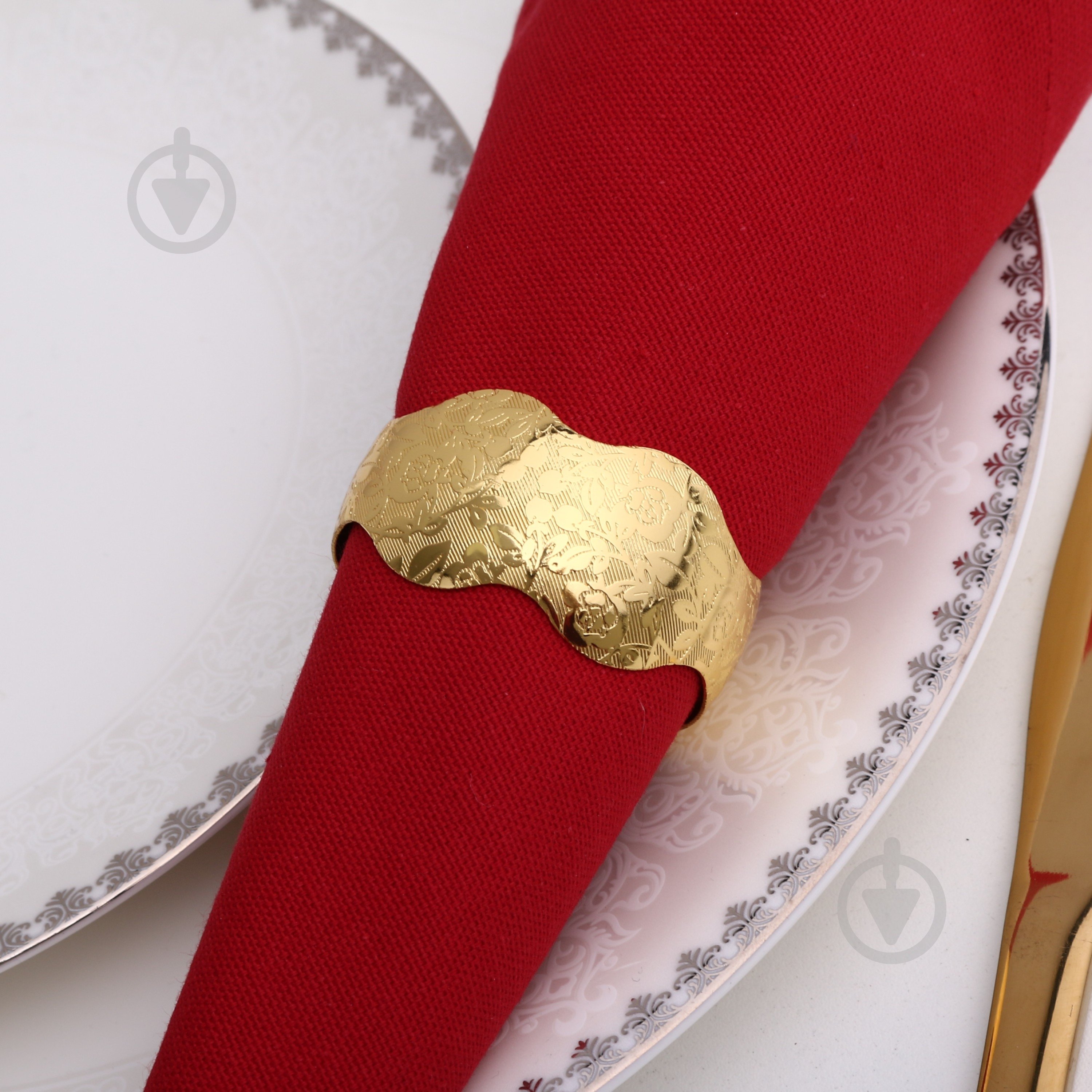 Набір кілець для серветок Fiora Rose Gold 6 шт - фото 2 Набір кілець для серветок Fiora Rose Gold 6 шт - фото 2