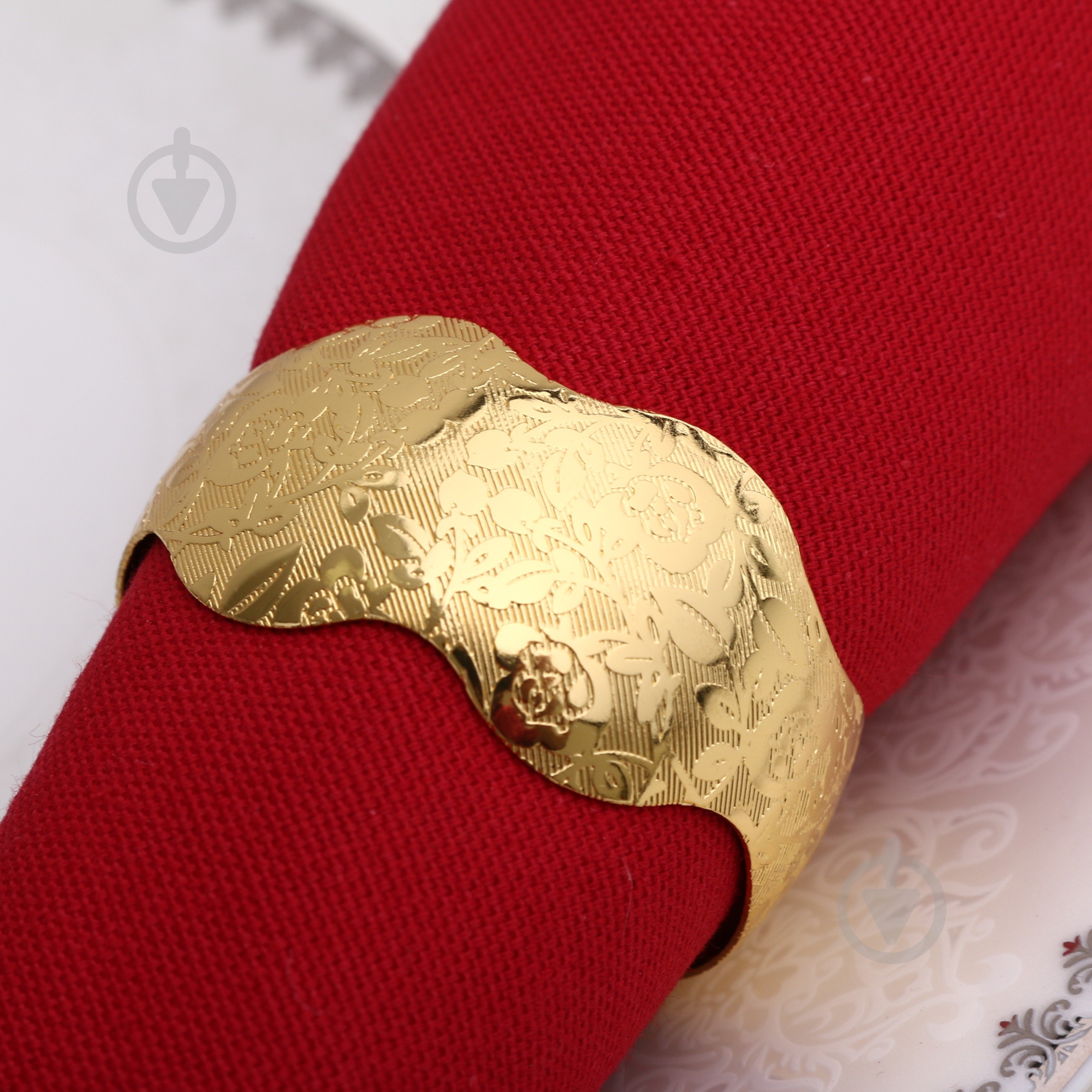 Набір кілець для серветок Fiora Rose Gold 6 шт - фото 3 Набір кілець для серветок Fiora Rose Gold 6 шт - фото 3