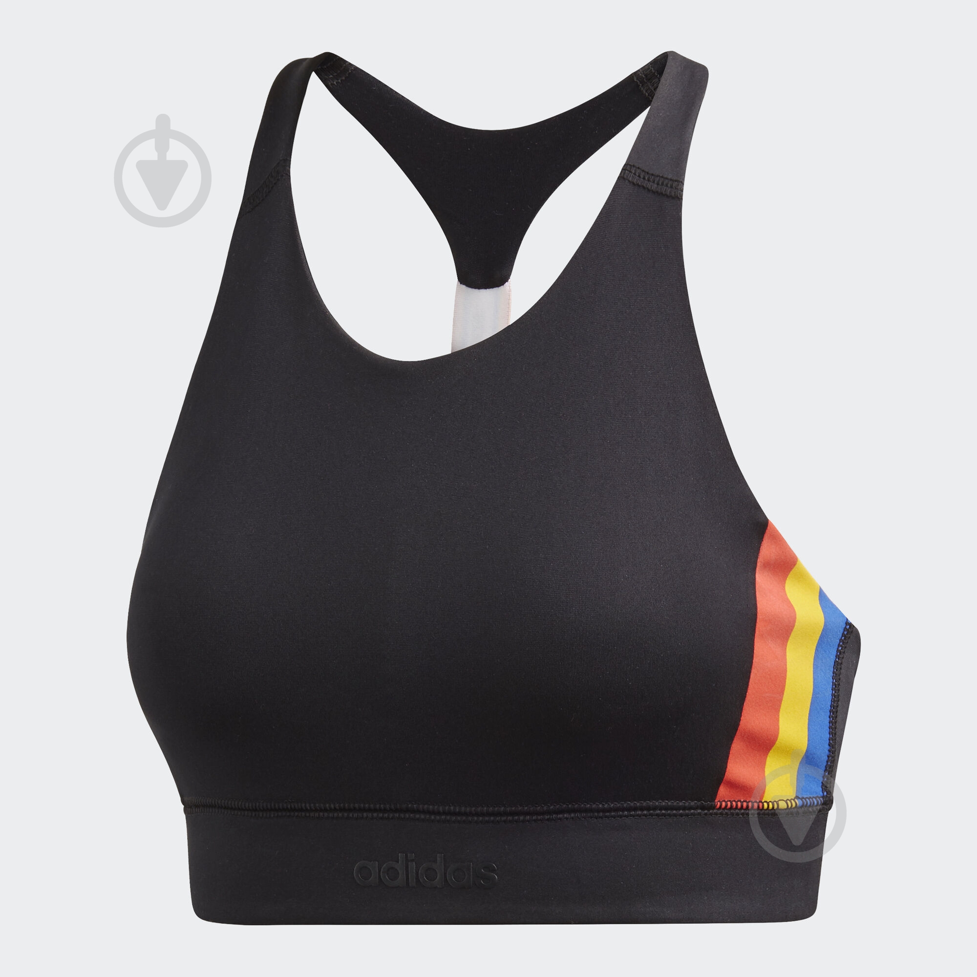 Бра Adidas W BB BT FARM EI0790 р.2XS черный - фото 1