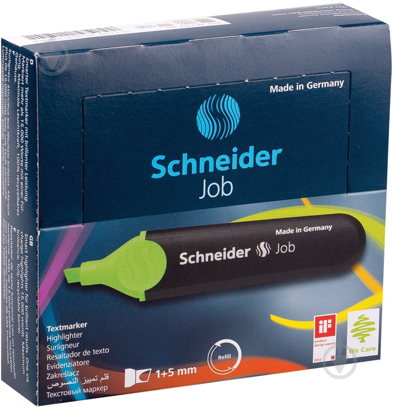 Маркер текстовый JOB 1504 S1504 зеленый - фото 7 Маркер текстовый JOB 1504 S1504 зеленый - фото 7