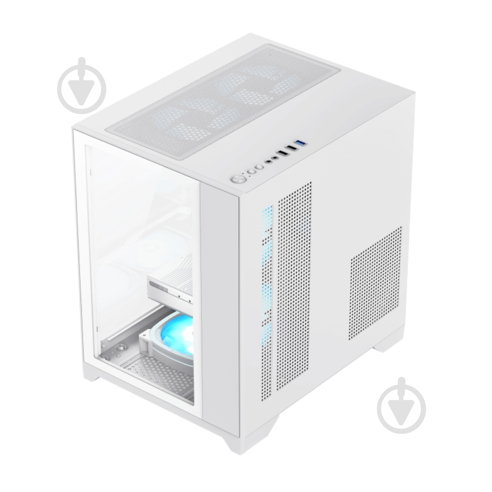 Корпус GameMax без БП Infinity Mini White - фото 7