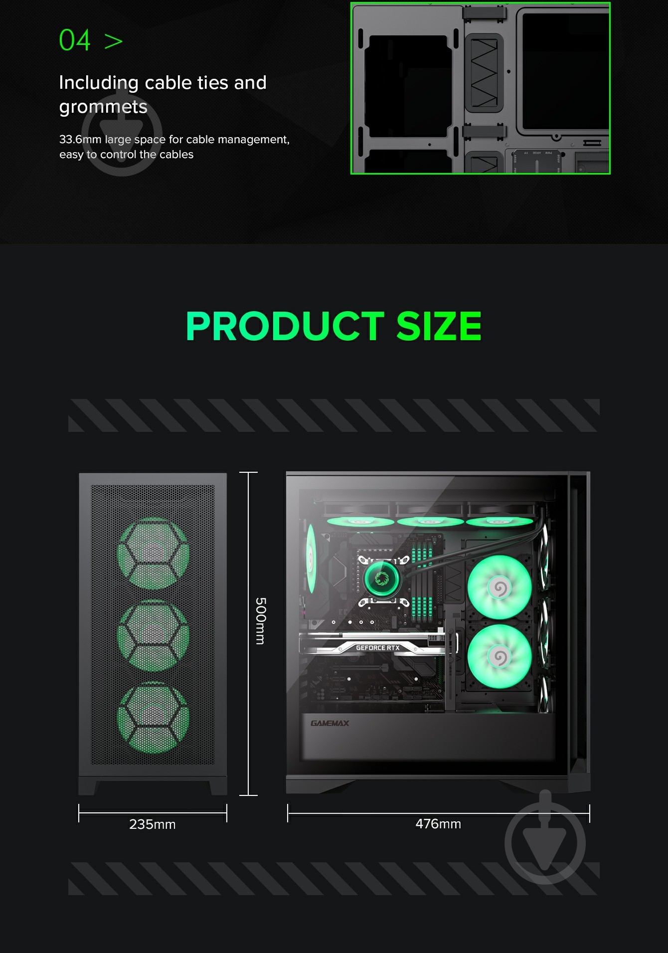 Корпус GameMax без БП Leader - фото 15