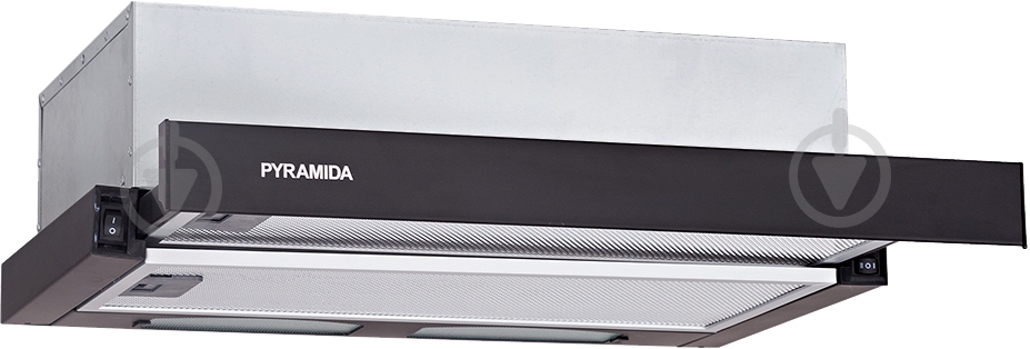 ВИТРИНА! Вытяжка Pyramida TL 60 SLIM BL - фото 2