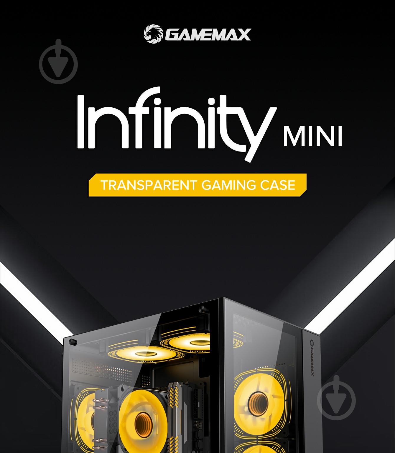 Корпус GameMax без БП Infinity Mini Black - фото 19 Корпус GameMax без БП Infinity Mini Black - фото 19
