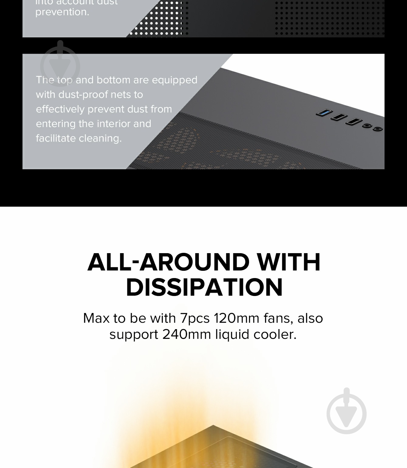 Корпус GameMax без БП Infinity Mini Black - фото 16 Корпус GameMax без БП Infinity Mini Black - фото 16