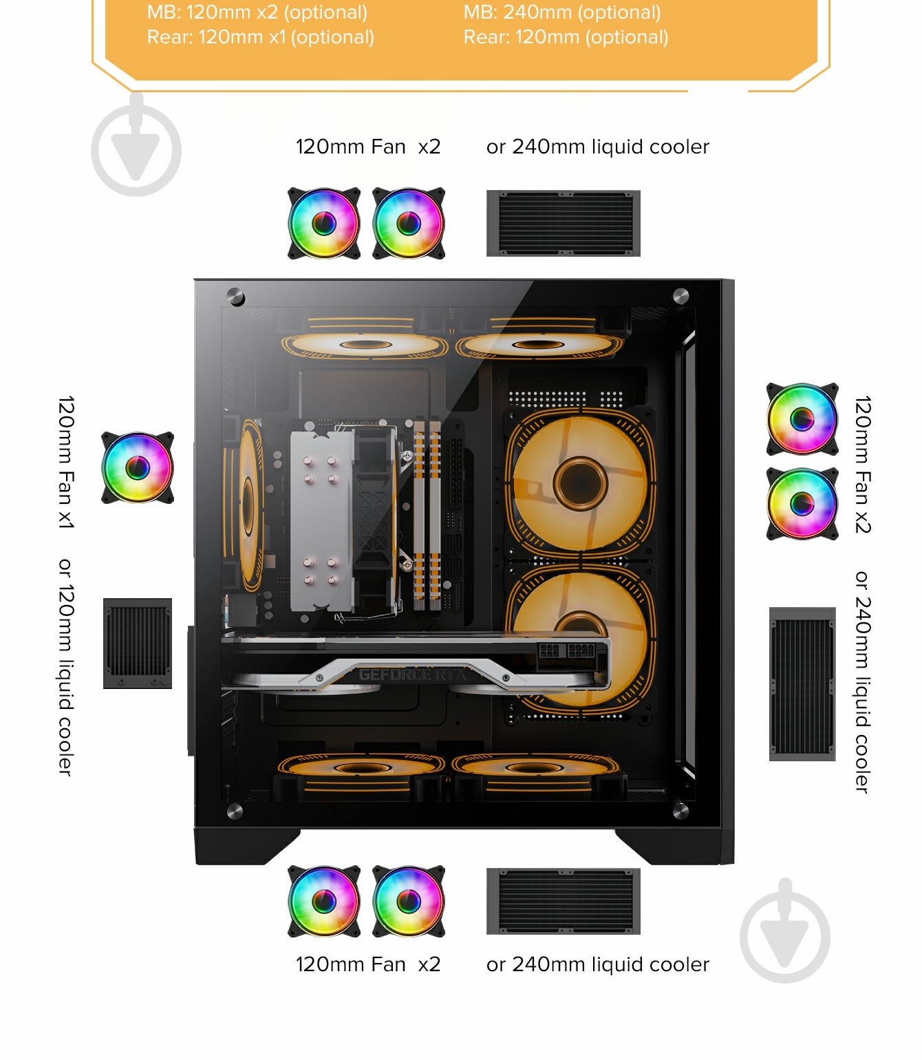 Корпус GameMax без БП Infinity Mini Black - фото 14 Корпус GameMax без БП Infinity Mini Black - фото 14