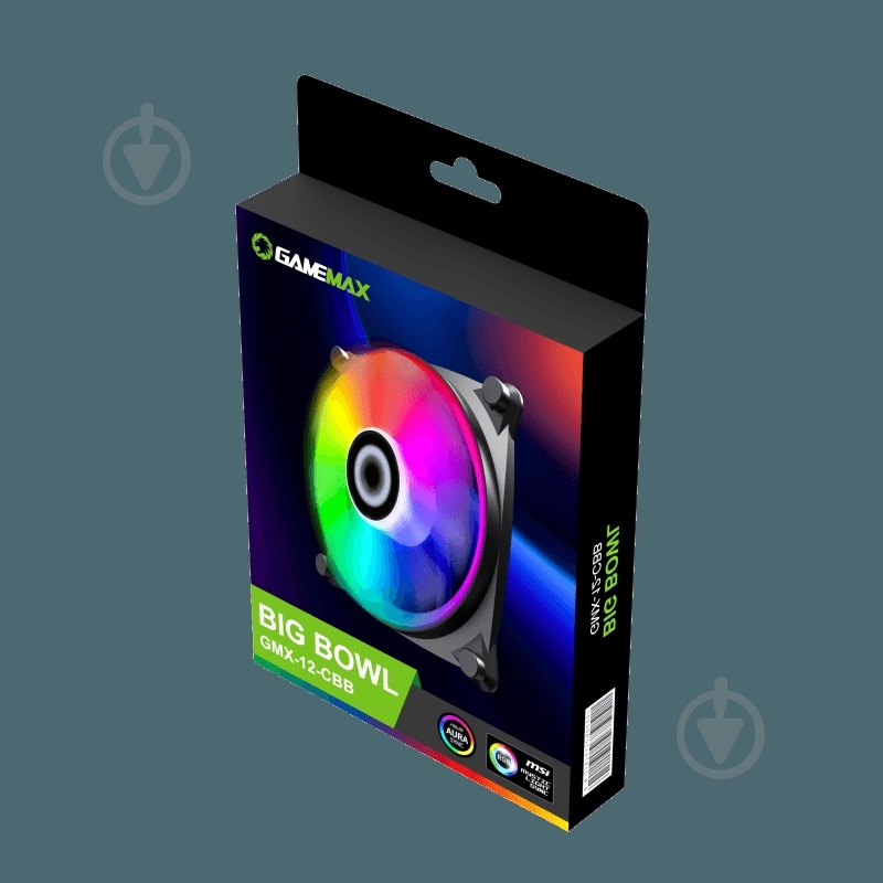 Вентилятор для корпуса GameMax GMX-12-CBB - фото 9