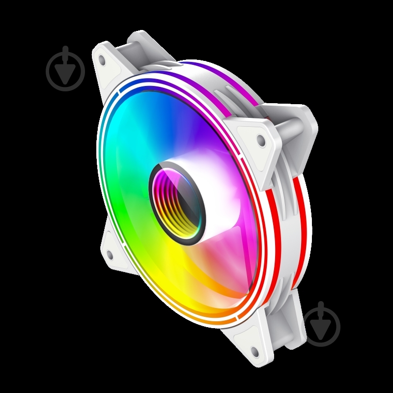 Вентилятор для корпуса GameMax FN-12Rainbow-Q-Infinity WT - фото 6 Вентилятор для корпуса GameMax FN-12Rainbow-Q-Infinity WT - фото 6