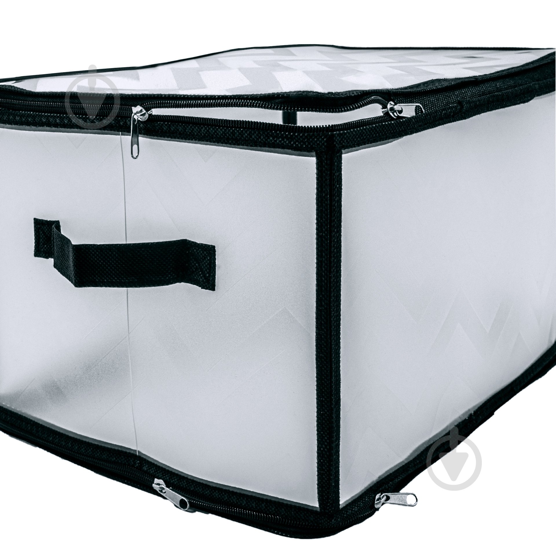 Короб для зберігання Homax біло-чорний 250x300x400 мм - фото 2 Короб для зберігання Homax біло-чорний 250x300x400 мм - фото 2