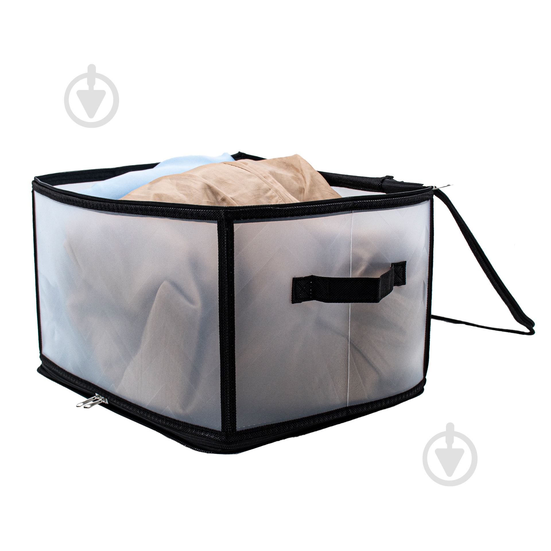 Короб для зберігання Homax біло-чорний 250x300x400 мм - фото 5 Короб для зберігання Homax біло-чорний 250x300x400 мм - фото 5