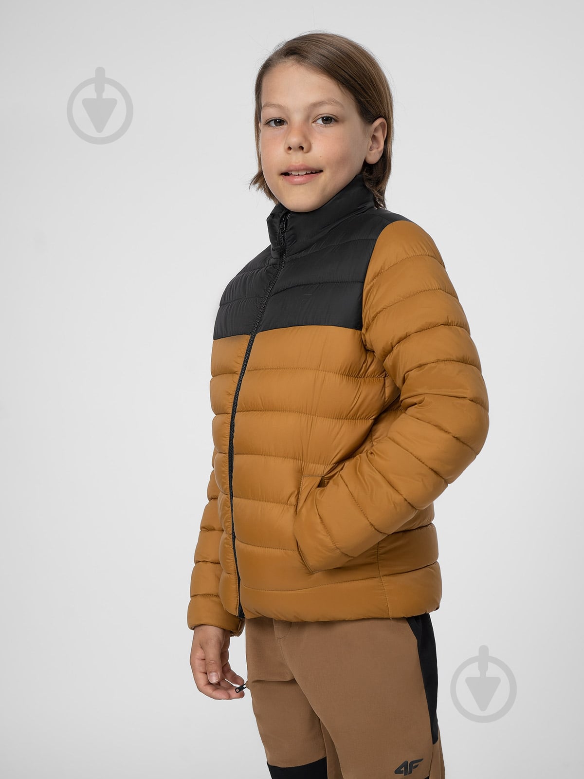 Куртка 4F 4FJSS23TDJAM077-81S р.122 коричневий - фото 1