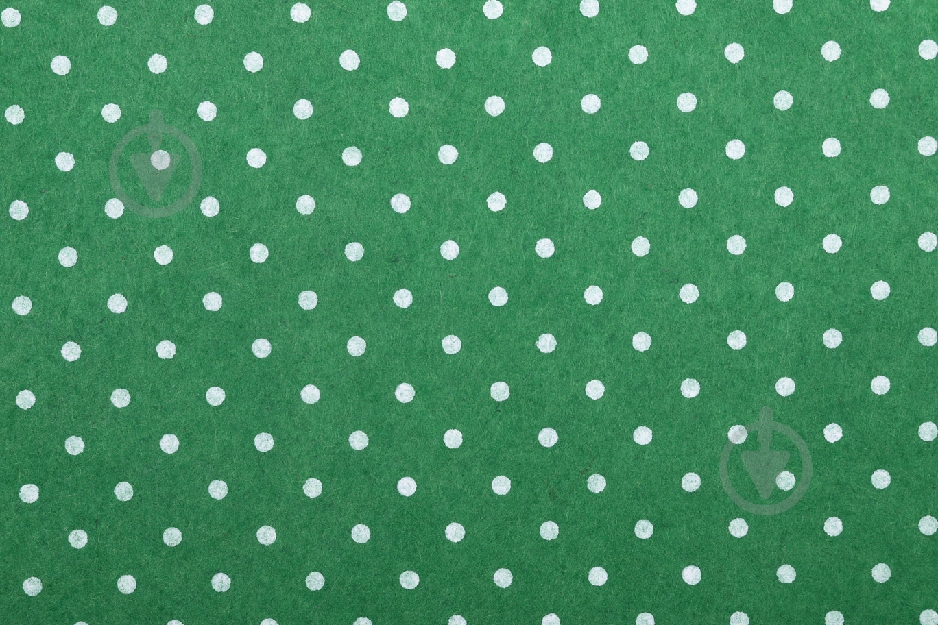 Фетр с принтом Горох зеленый 1 мм, 42,5x33 см - фото 4