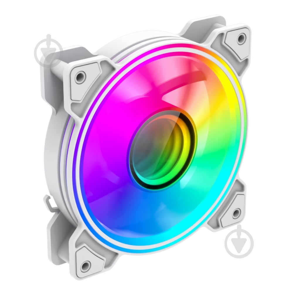 Вентилятор для корпуса GameMax Dual Ring Infinity WH - фото 4