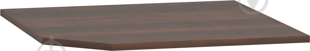 Вставка угловая 60x60x13 стандарт ДСП орех темный - фото 1