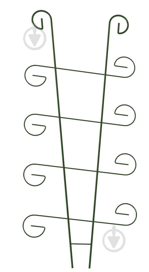 Опора для растений Ferrum Decor Завиток 4121 - фото 1