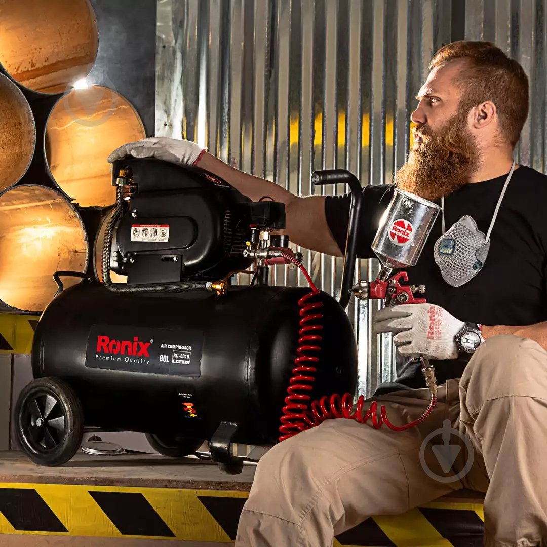 Компресор Ronix RC-8010 - фото 10 Компресор Ronix RC-8010 - фото 10