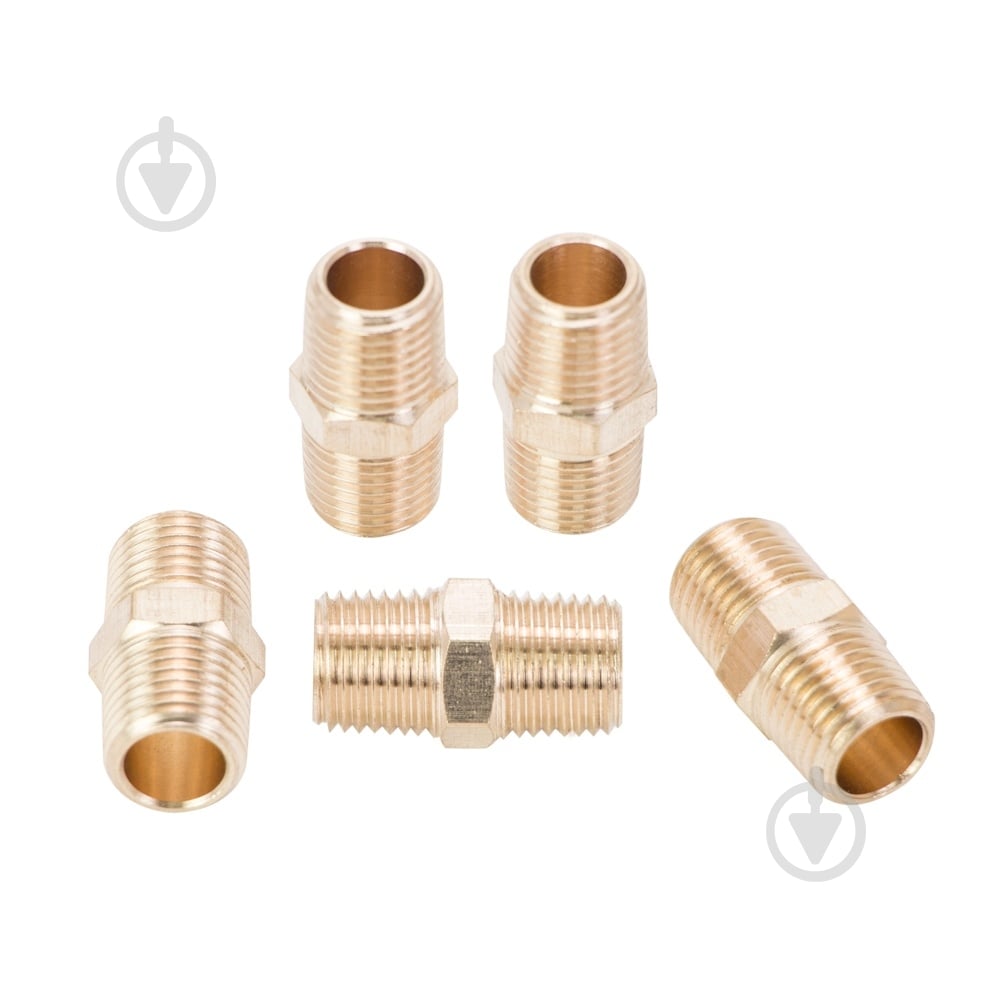 Соединитель Sigma MT ¼ × ¼ (латунь) 7025311 - фото 2