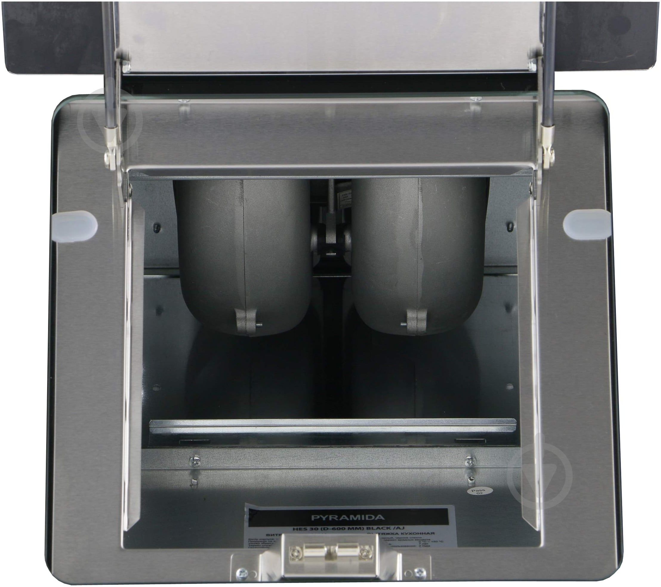 ВИТРИНА! Вытяжка Pyramida HES 30 (D-600 MM) BLACK/AJ - фото 7 ВИТРИНА! Вытяжка Pyramida HES 30 (D-600 MM) BLACK/AJ - фото 7
