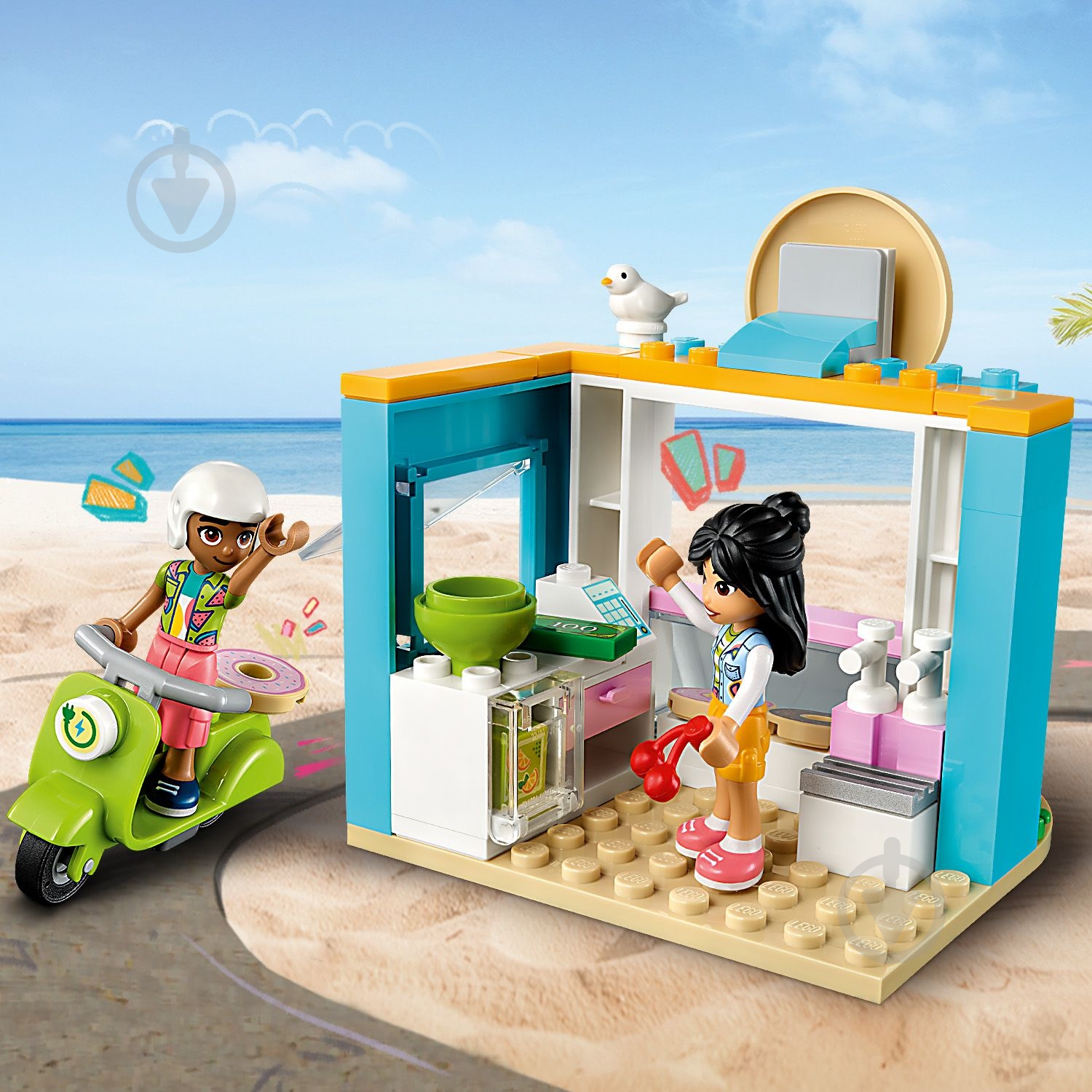 Конструктор LEGO Friends Кафе с пончиками 41723 - фото 8 Конструктор LEGO Friends Кафе с пончиками 41723 - фото 8