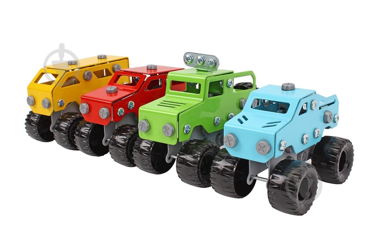 Конструктор металлический ТехноК 4 трака 9956 - фото 3