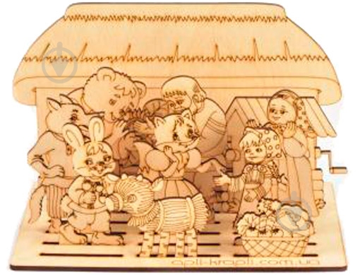 Набор для творчества Соломенный бычок Аплі Краплі - фото 1