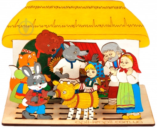 Набор для творчества Соломенный бычок Аплі Краплі - фото 3