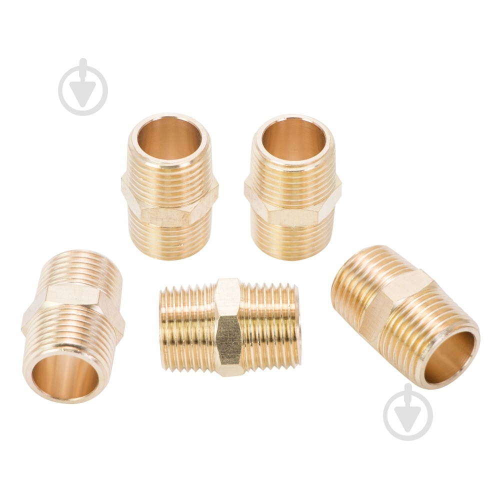 Соединитель Sigma MT ½ × ½ (латунь) 7025331 - фото 2