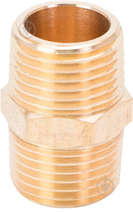 Соединитель Sigma MT ½ × ½ (латунь) 7025331 - фото 1