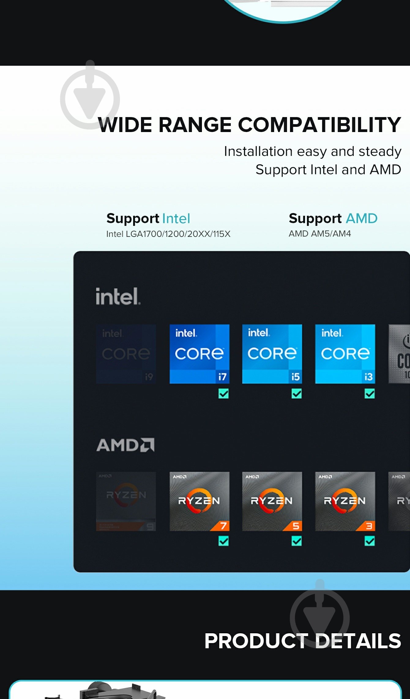 Процессорный кулер GameMax Ice Surface White - фото 13 Процессорный кулер GameMax Ice Surface White - фото 13