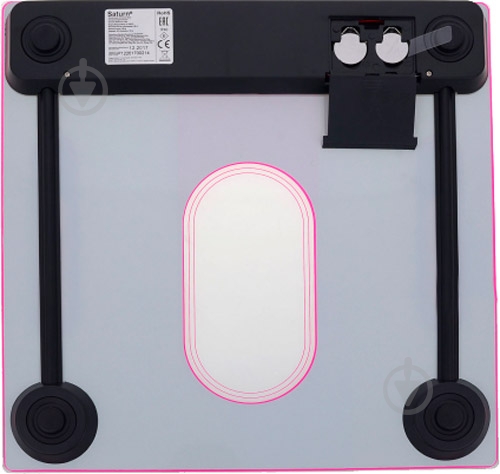 Весы напольные Saturn ST-PS0237 Pink - фото 3