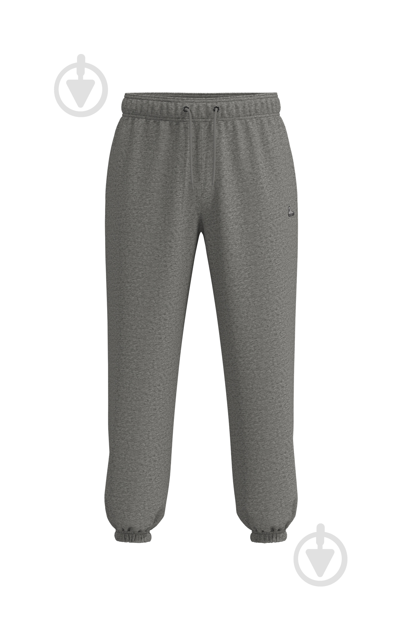 Брюки Converse SNEAKER PATCH PANT CVM5B547-M6X р. S серый - фото 1