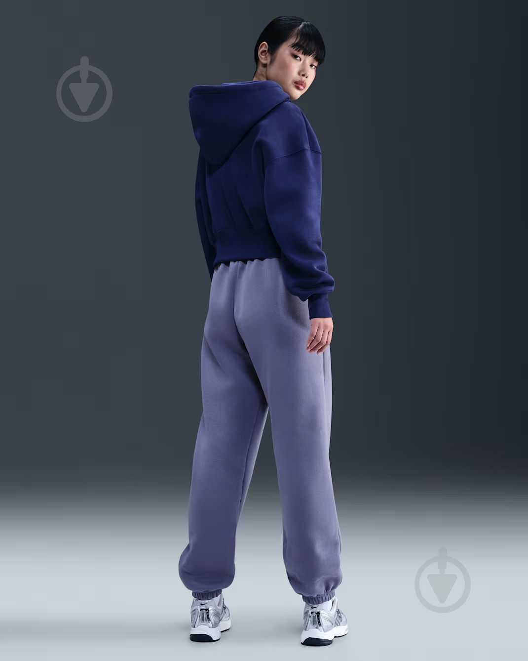 ぷりすなー ᐉ Брюки Nike W NSW PHNX FLC HR OS PANT 2 FZ5996-499 р. L синий