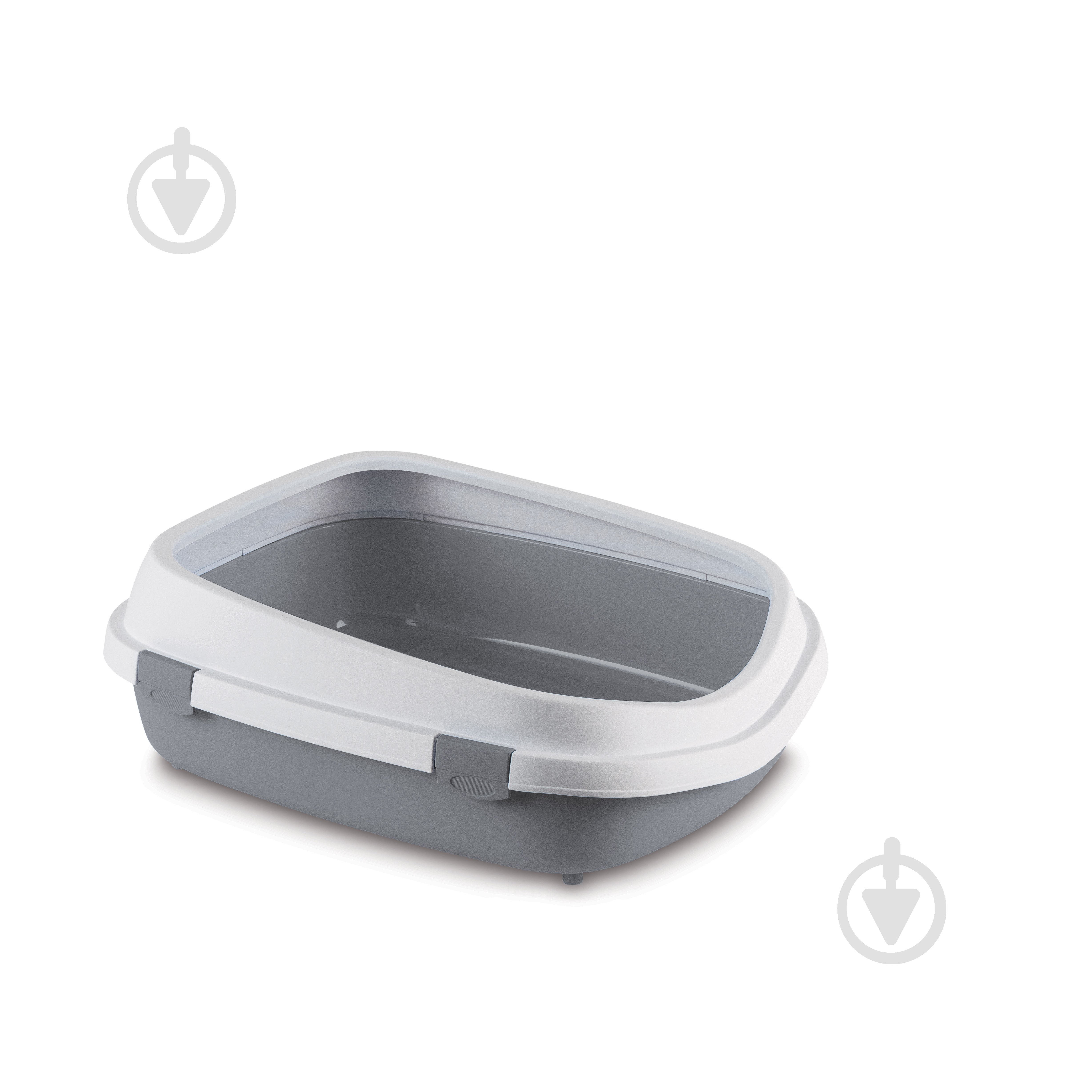 Туалет Stefanplast Queen 71х55х245 мм серый - фото 1