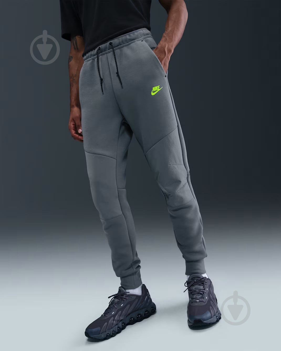 ᐉ Штани Nike M NK TCH MIX JGGR IH4303-065 р. 2XL сірий • Краща